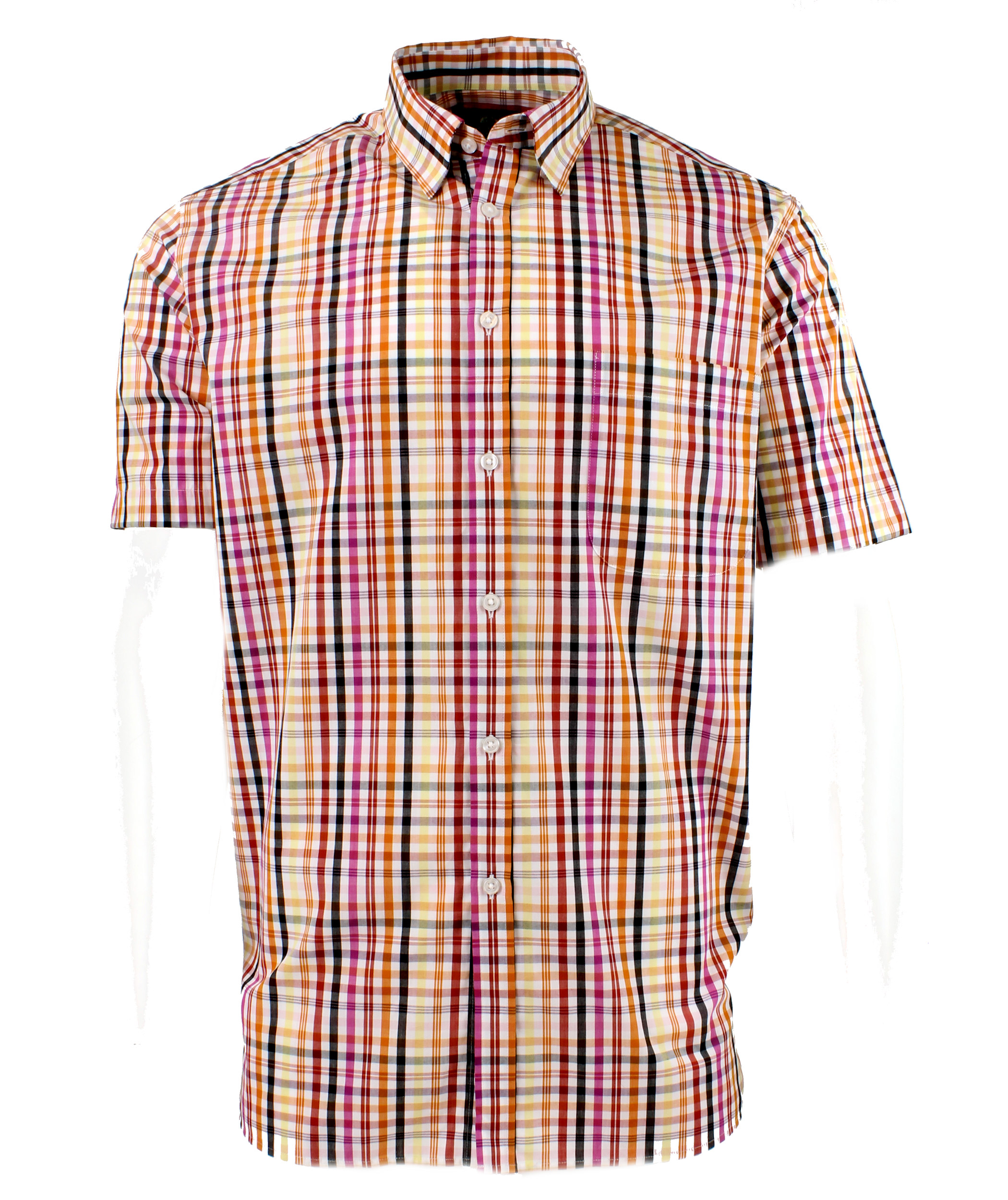 Classic Cotton Shirt - Colorful Gingham